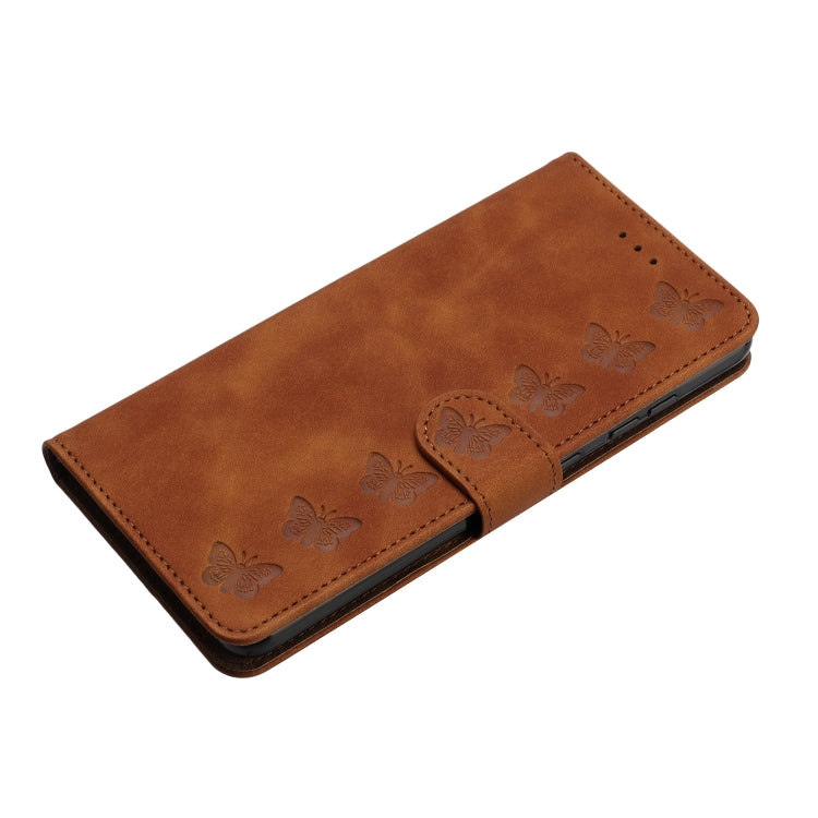 Seven Butterflies Embossed Leather Phone Case, For iPhone 16, For iPhone 15 Pro Max, For iPhone 15 Pro, For iPhone 15 Plus, For iPhone 15, For iPhone 14 Plus, For iPhone 14, For iPhone 14 Pro