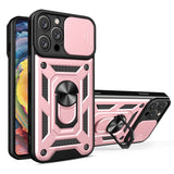 Sliding Camera Cover Design TPU+PC Phone Case, For iPhone Air, For iPhone 16 Pro Max, For iPhone 16 Pro, For iPhone 16 Plus, For iPhone 16, For iPhone 15 Pro
