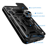Sliding Camera Cover Design TPU+PC Phone Case, For iPhone 16 Pro, For iPhone 16 Plus, For iPhone 16, For iPhone 15 Pro