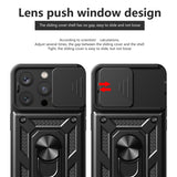 Sliding Camera Cover Design TPU+PC Phone Case, For iPhone 16 Pro, For iPhone 16 Plus, For iPhone 16, For iPhone 15 Pro