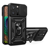 Sliding Camera Cover Design TPU+PC Phone Case, For iPhone Air, For iPhone 16 Pro Max, For iPhone 16 Pro, For iPhone 16 Plus, For iPhone 16, For iPhone 15 Pro