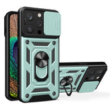 Sliding Camera Cover Design TPU+PC Phone Case, For iPhone 16 Pro, For iPhone 16 Plus, For iPhone 16, For iPhone 15 Pro