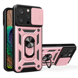 Sliding Camera Cover Design TPU+PC Phone Case, For iPhone 16 Pro, For iPhone 16 Plus, For iPhone 16, For iPhone 15 Pro