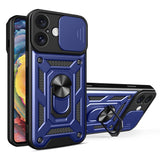 Sliding Camera Cover Design TPU+PC Phone Case, For iPhone 16 Pro, For iPhone 16 Plus, For iPhone 16, For iPhone 15 Pro