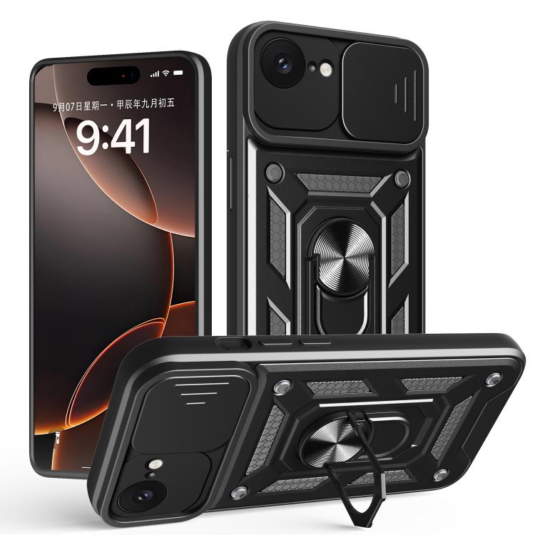 Sliding Camera Cover Design TPU+PC Phone Case, For iPhone 18 Pro, For iPhone 18 Pro Max, For iPhone 17e / 16e, For iPhone 17 Pro Max, For iPhone 17 Pro, For iPhone 17