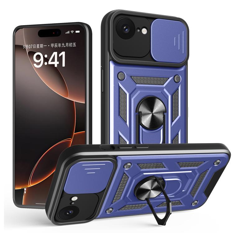 Sliding Camera Cover Design TPU+PC Phone Case, For iPhone 18 Pro, For iPhone 18 Pro Max, For iPhone 17e / 16e, For iPhone 17 Pro Max, For iPhone 17 Pro, For iPhone 17