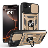 Sliding Camera Cover Design TPU+PC Phone Case, For iPhone 18 Pro, For iPhone 18 Pro Max, For iPhone 17e / 16e, For iPhone 17 Pro Max, For iPhone 17 Pro, For iPhone 17