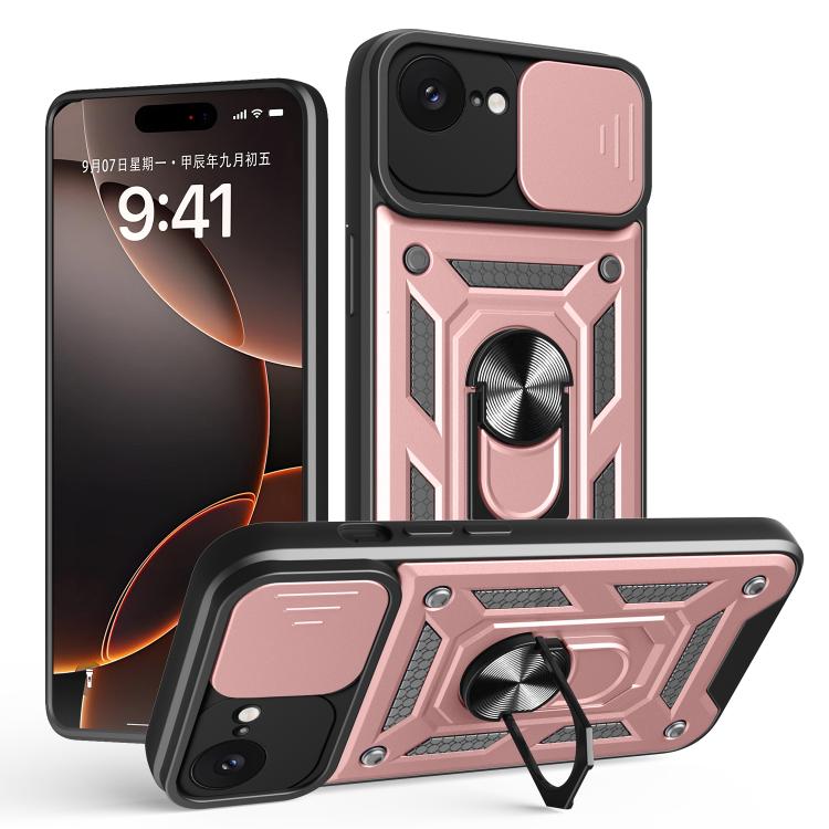 Sliding Camera Cover Design TPU+PC Phone Case, For iPhone 18 Pro, For iPhone 18 Pro Max, For iPhone 17e / 16e, For iPhone 17 Pro Max, For iPhone 17 Pro, For iPhone 17