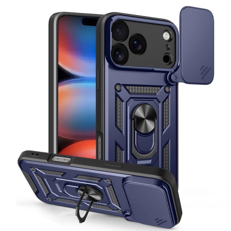 Sliding Camera Cover Design TPU+PC Phone Case, For iPhone 18 Pro, For iPhone 18 Pro Max, For iPhone 17e / 16e, For iPhone 17 Pro Max, For iPhone 17 Pro, For iPhone 17