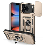 Sliding Camera Cover Design TPU+PC Phone Case, For iPhone 18 Pro, For iPhone 18 Pro Max, For iPhone 17e / 16e, For iPhone 17 Pro Max, For iPhone 17 Pro, For iPhone 17