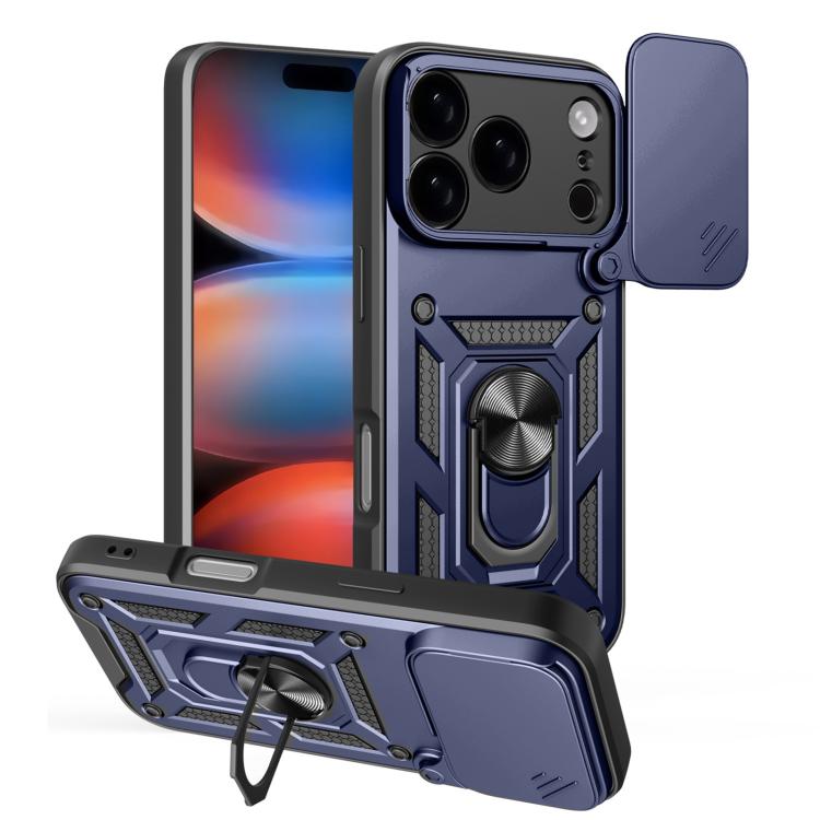 Sliding Camera Cover Design TPU+PC Phone Case, For iPhone 18 Pro, For iPhone 18 Pro Max, For iPhone 17e / 16e, For iPhone 17 Pro Max, For iPhone 17 Pro, For iPhone 17