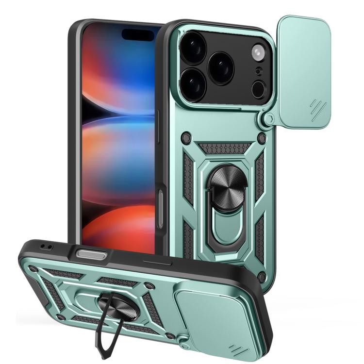 Sliding Camera Cover Design TPU+PC Phone Case, For iPhone 18 Pro, For iPhone 18 Pro Max, For iPhone 17e / 16e, For iPhone 17 Pro Max, For iPhone 17 Pro, For iPhone 17