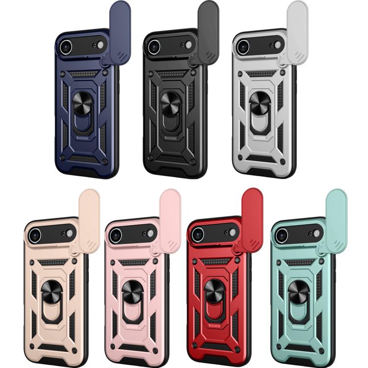 Sliding Camera Cover Design TPU+PC Phone Case, For iPhone Air, For iPhone 16 Pro Max, For iPhone 16 Pro, For iPhone 16 Plus, For iPhone 16, For iPhone 15 Pro