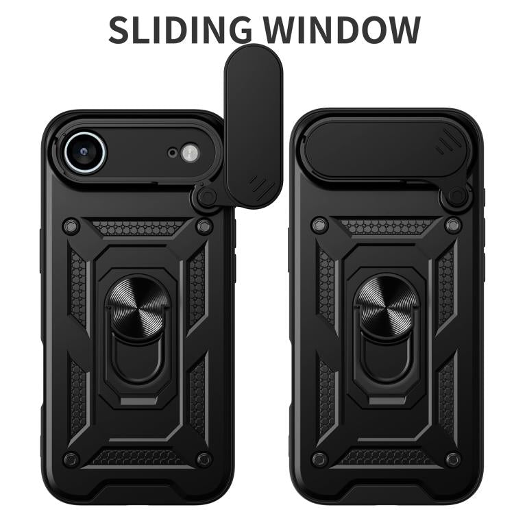 Sliding Camera Cover Design TPU+PC Phone Case, For iPhone Air, For iPhone 16 Pro Max, For iPhone 16 Pro, For iPhone 16 Plus, For iPhone 16, For iPhone 15 Pro