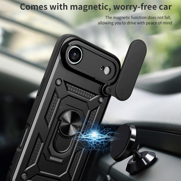 Sliding Camera Cover Design TPU+PC Phone Case, For iPhone Air, For iPhone 16 Pro Max, For iPhone 16 Pro, For iPhone 16 Plus, For iPhone 16, For iPhone 15 Pro