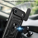 Sliding Camera Cover Design TPU+PC Phone Case, For iPhone Air, For iPhone 16 Pro Max, For iPhone 16 Pro, For iPhone 16 Plus, For iPhone 16, For iPhone 15 Pro