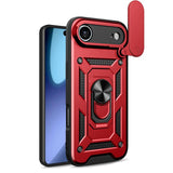 Sliding Camera Cover Design TPU+PC Phone Case, For iPhone Air, For iPhone 16 Pro Max, For iPhone 16 Pro, For iPhone 16 Plus, For iPhone 16, For iPhone 15 Pro