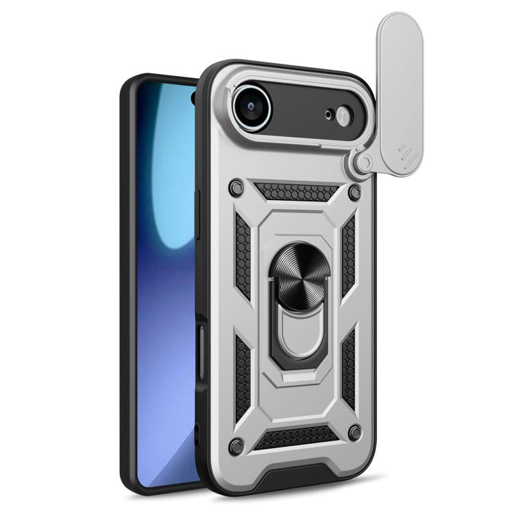 Sliding Camera Cover Design TPU+PC Phone Case, For iPhone Air, For iPhone 16 Pro Max, For iPhone 16 Pro, For iPhone 16 Plus, For iPhone 16, For iPhone 15 Pro