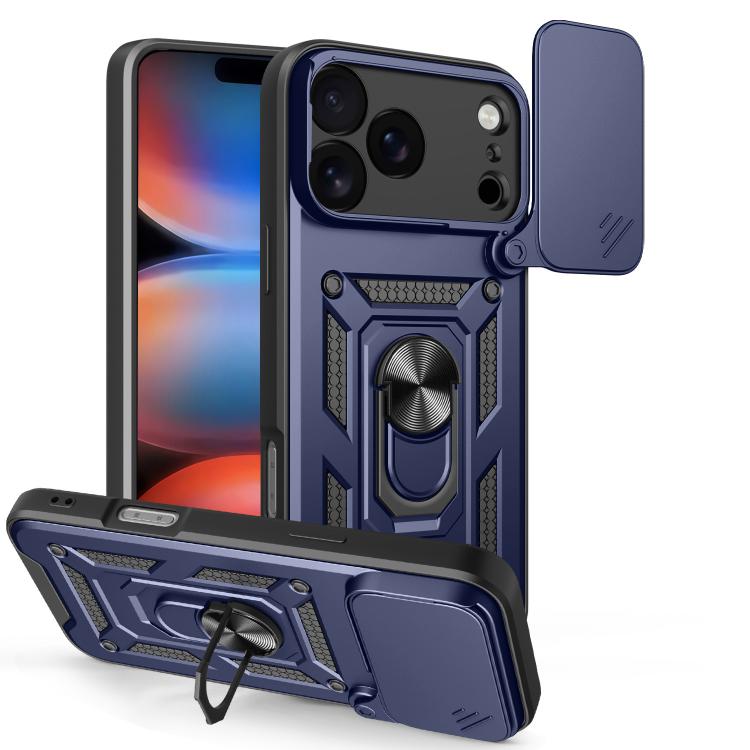 Sliding Camera Cover Design TPU+PC Phone Case, For iPhone 18 Pro, For iPhone 18 Pro Max, For iPhone 17e / 16e, For iPhone 17 Pro Max, For iPhone 17 Pro, For iPhone 17