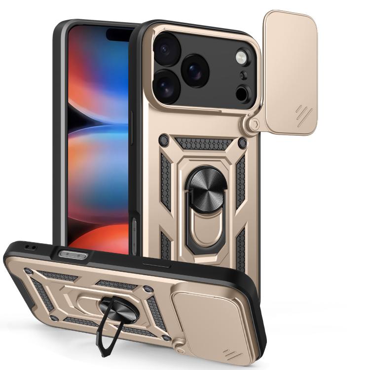 Sliding Camera Cover Design TPU+PC Phone Case, For iPhone 18 Pro, For iPhone 18 Pro Max, For iPhone 17e / 16e, For iPhone 17 Pro Max, For iPhone 17 Pro, For iPhone 17
