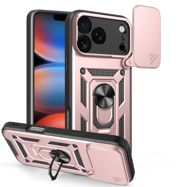 Sliding Camera Cover Design TPU+PC Phone Case, For iPhone 18 Pro, For iPhone 18 Pro Max, For iPhone 17e / 16e, For iPhone 17 Pro Max, For iPhone 17 Pro, For iPhone 17