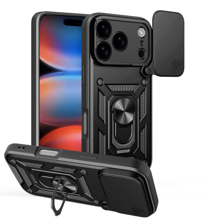 Sliding Camera Cover Design TPU+PC Phone Case, For iPhone 18 Pro, For iPhone 18 Pro Max, For iPhone 17e / 16e, For iPhone 17 Pro Max, For iPhone 17 Pro, For iPhone 17