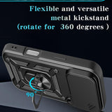Sliding Camera Cover Design TPU+PC Phone Case, For iPhone 18 Pro, For iPhone 18 Pro Max, For iPhone 17e / 16e, For iPhone 17 Pro Max, For iPhone 17 Pro, For iPhone 17