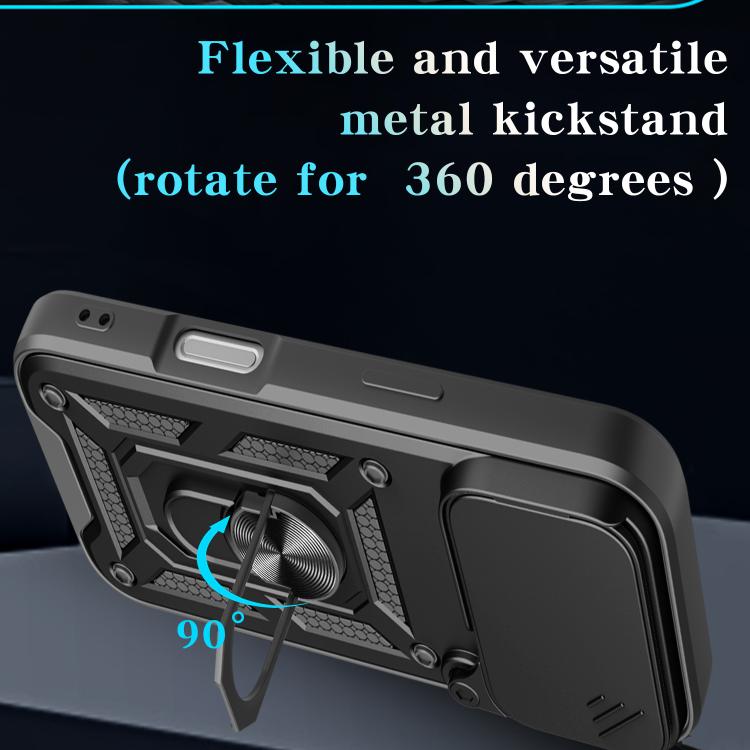 Sliding Camera Cover Design TPU+PC Phone Case, For iPhone 18 Pro, For iPhone 18 Pro Max, For iPhone 17e / 16e, For iPhone 17 Pro Max, For iPhone 17 Pro, For iPhone 17