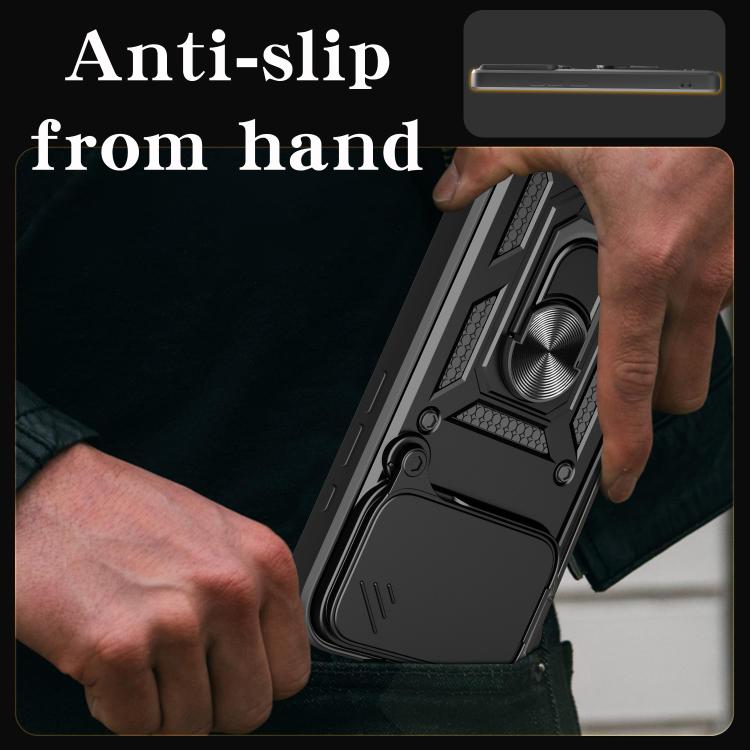 Sliding Camera Cover Design TPU+PC Phone Case, For iPhone 18 Pro, For iPhone 18 Pro Max, For iPhone 17e / 16e, For iPhone 17 Pro Max, For iPhone 17 Pro, For iPhone 17