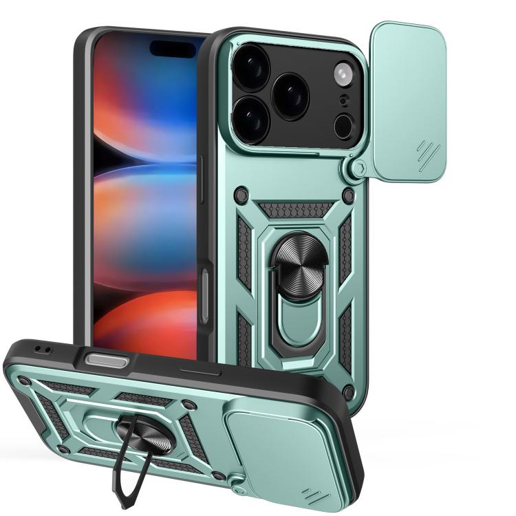 Sliding Camera Cover Design TPU+PC Phone Case, For iPhone 18 Pro, For iPhone 18 Pro Max, For iPhone 17e / 16e, For iPhone 17 Pro Max, For iPhone 17 Pro, For iPhone 17