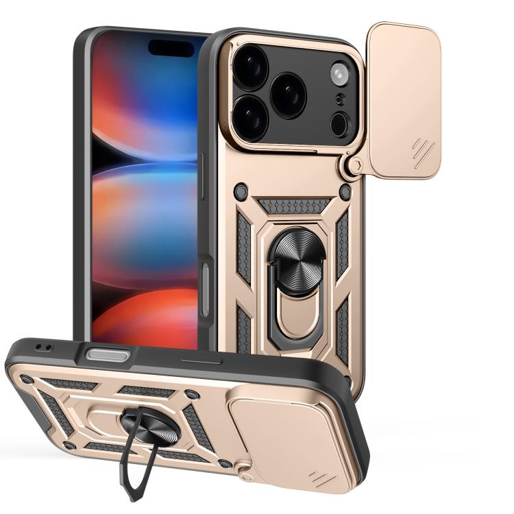 Sliding Camera Cover Design TPU+PC Phone Case, For iPhone 18 Pro, For iPhone 18 Pro Max, For iPhone 17e / 16e, For iPhone 17 Pro Max, For iPhone 17 Pro, For iPhone 17