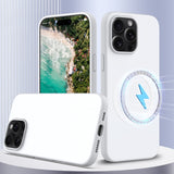 Shockproof Silicone Magsafe Phone Case, For iPhone 16 Pro Max, For iPhone 16 Pro, For iPhone 16 Plus, For iPhone 16, For iPhone 15 Pro Max