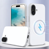 Shockproof Silicone Magsafe Phone Case, For iPhone 16 Pro Max, For iPhone 16 Pro, For iPhone 16 Plus, For iPhone 16, For iPhone 15 Pro Max