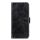 Retro Crazy Horse Texture Horizontal Flip Leather Phone Case, For iPhone 15 Pro Max, For iPhone 15 Pro, For iPhone 15 Plus, For iPhone 15