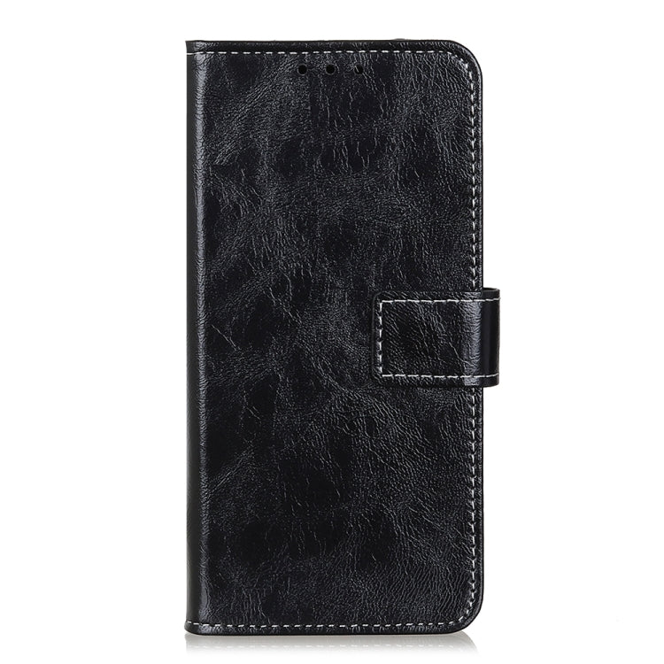 Retro Crazy Horse Texture Horizontal Flip Leather Phone Case, For iPhone 15 Pro Max, For iPhone 15 Pro, For iPhone 15 Plus, For iPhone 15