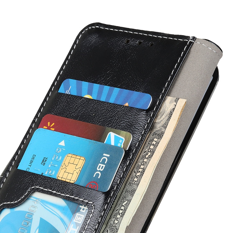Retro Crazy Horse Texture Horizontal Flip Leather Phone Case, For iPhone 15 Pro Max, For iPhone 15 Pro, For iPhone 15 Plus, For iPhone 15