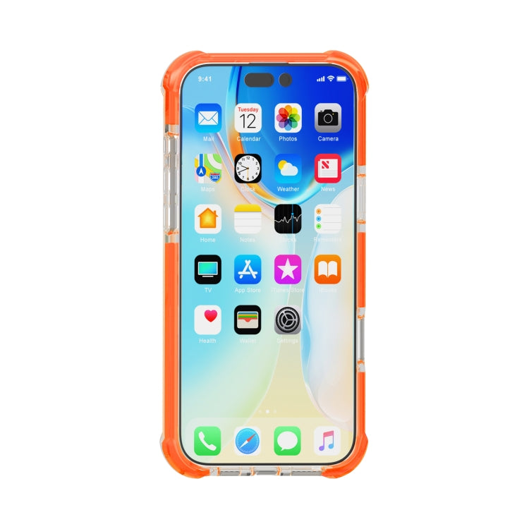 Four-corner Shockproof TPU Hybrid Acrylic Phone Case, For iPhone 16 Pro Max, For iPhone 16 Pro, For iPhone 16 Plus, For iPhone 16