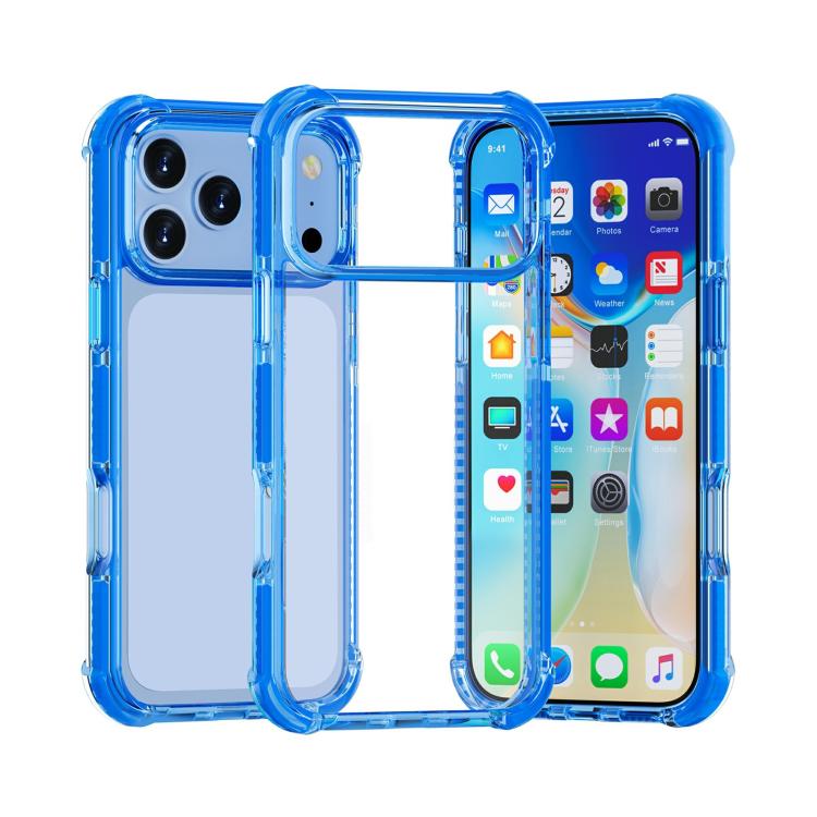 Four-corner Shockproof TPU Hybrid Acrylic Phone Case, For iPhone 16 Pro Max, For iPhone 16 Pro, For iPhone 16 Plus, For iPhone 16
