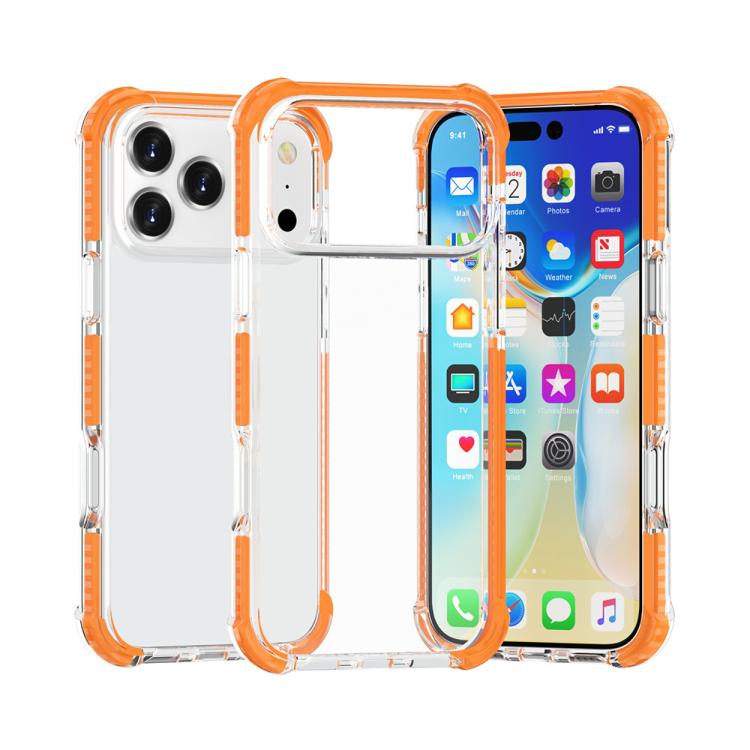 Four-corner Shockproof TPU Hybrid Acrylic Phone Case, For iPhone 17 Pro Max, For iPhone 17 Pro, For iPhone 17, For iPhone Air