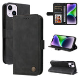 Skin Feel Life Tree Leather Phone Case, For iPhone 15 Pro Max, For iPhone 15 Pro, For iPhone 15 Plus, For iPhone 15
