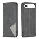 Rhombus Texture Magnetic Leather Phone Case, For iPhone 17 Pro Max, For iPhone 17 Pro, For iPhone 17, For iPhone Air, For iPhone 16 Pro Max, For iPhone 16 Pro, For iPhone 16 Plus, For iPhone 16