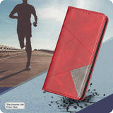 Rhombus Texture Magnetic Leather Phone Case, For iPhone 17 Pro Max, For iPhone 17 Pro, For iPhone 17, For iPhone Air, For iPhone 16 Pro Max, For iPhone 16 Pro, For iPhone 16 Plus, For iPhone 16