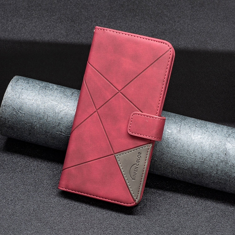 Magnetic Buckle Rhombus Texture Leather Phone Case, For iPhone 15 Pro Max, For iPhone 15 Pro, For iPhone 15 Plus, For iPhone 15
