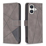 Magnetic Buckle Rhombus Texture Leather Phone Case, For iPhone 17 Pro Max, For iPhone 17 Pro, For iPhone 17, For iPhone Air, For iPhone 16 Pro Max, For iPhone 16 Pro, For iPhone 16 Plus, For iPhone 16