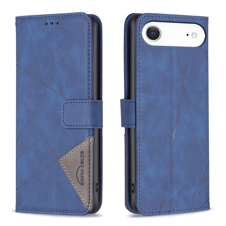 Magnetic Buckle Rhombus Texture Leather Phone Case, For iPhone 17 Pro Max, For iPhone 17 Pro, For iPhone 17, For iPhone Air, For iPhone 16 Pro Max, For iPhone 16 Pro, For iPhone 16 Plus, For iPhone 16