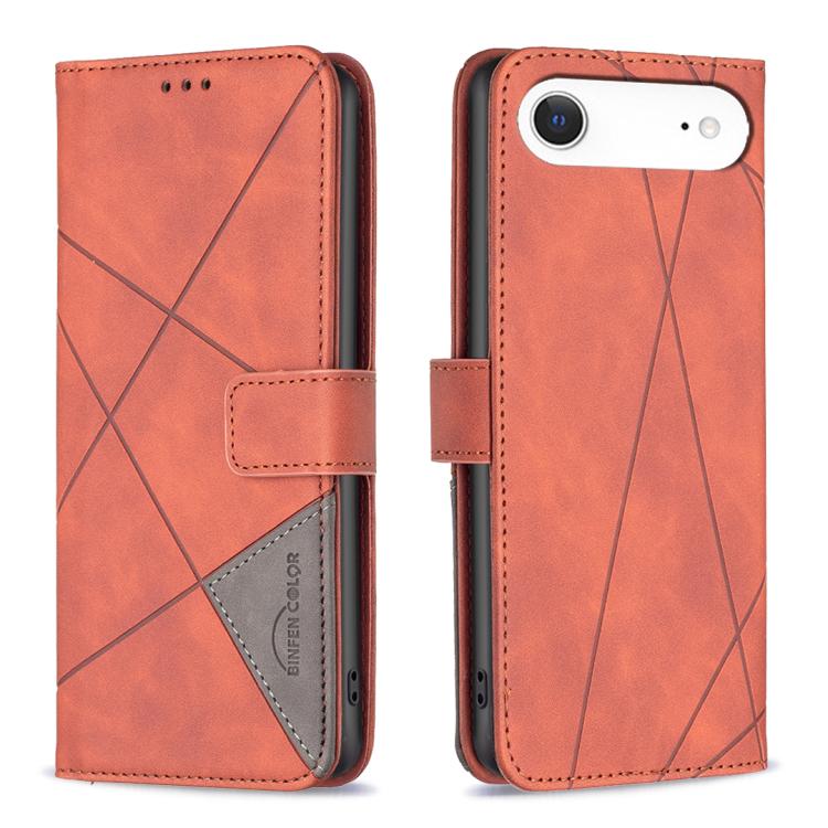 Magnetic Buckle Rhombus Texture Leather Phone Case, For iPhone 17 Pro Max, For iPhone 17 Pro, For iPhone 17, For iPhone Air, For iPhone 16 Pro Max, For iPhone 16 Pro, For iPhone 16 Plus, For iPhone 16
