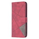 Magnetic Buckle Rhombus Texture Leather Phone Case, For iPhone 18 Pro/17 Pro, For iPhone 18 Pro Max/17 Pro Max, For iPhone 17, For iPhone 17 Air, For iPhone 16 Pro Max, For iPhone 16 Pro, For iPhone 16 Plus, For iPhone 16