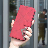Magnetic Buckle Rhombus Texture Leather Phone Case, For iPhone 17 Pro Max, For iPhone 17 Pro, For iPhone 17, For iPhone Air, For iPhone 16 Pro Max, For iPhone 16 Pro, For iPhone 16 Plus, For iPhone 16