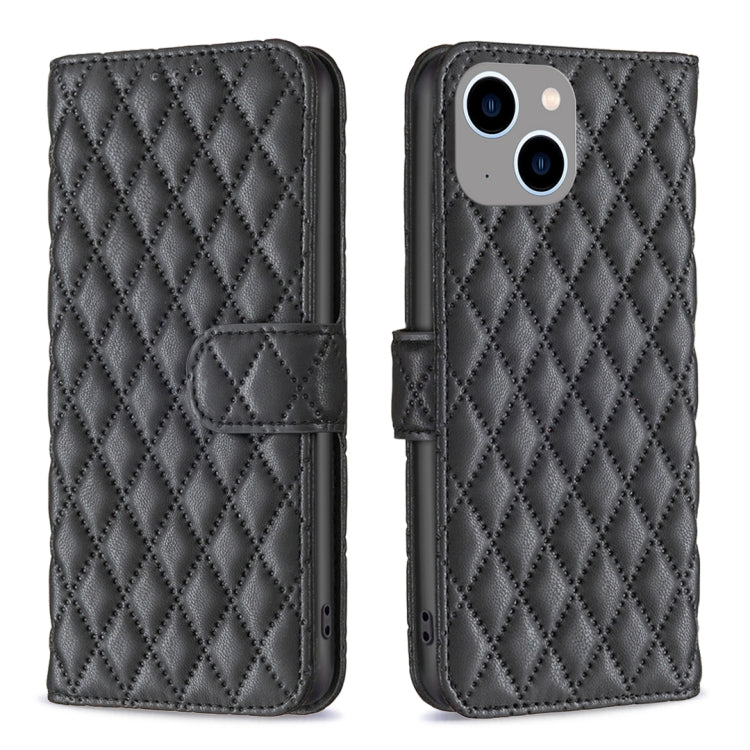 Diamond Lattice Wallet Flip Leather Phone Case, For iPhone 16, For iPhone 15 Pro Max, For iPhone 15 Pro, For iPhone 15 Plus, For iPhone 15
