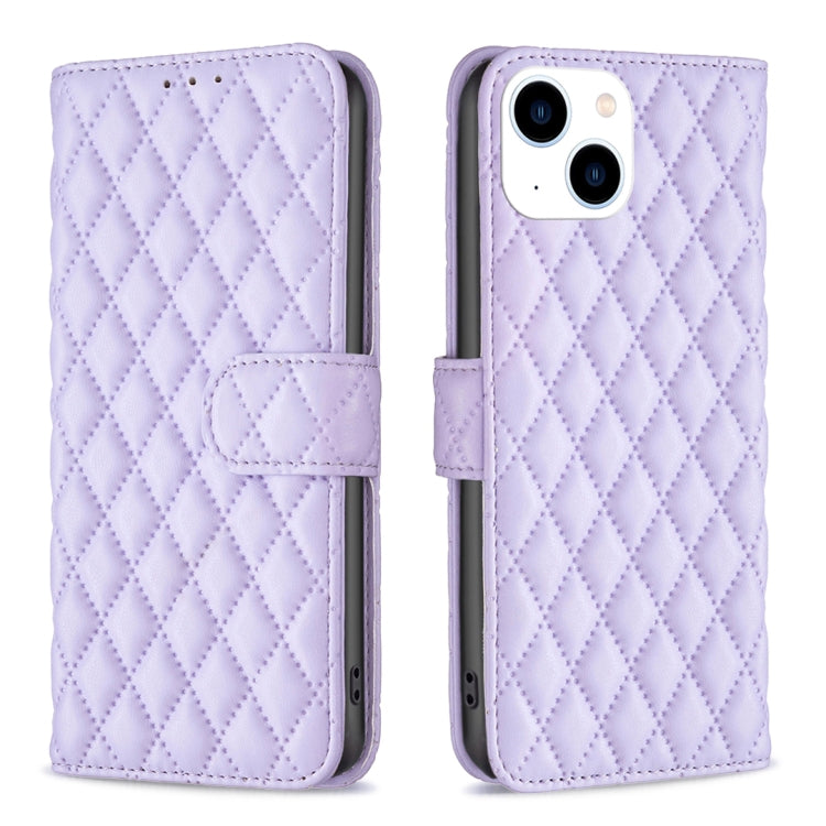 Diamond Lattice Wallet Flip Leather Phone Case, For iPhone 16, For iPhone 15 Pro Max, For iPhone 15 Pro, For iPhone 15 Plus, For iPhone 15